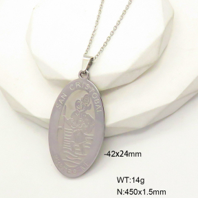 6N2004579vbll-742  Stainless Steel Necklace