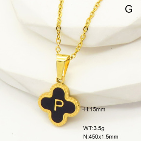 6N4004166vbll-742  Stainless Steel Necklace