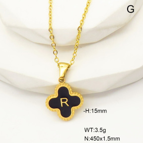 6N4004168vbll-742  Stainless Steel Necklace