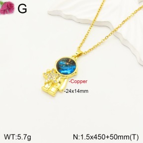 F2N400809vbnb-J168  Fashion Copper Necklace
