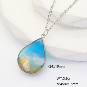 6N3001602aajl-Y008  Stainless Steel Necklace