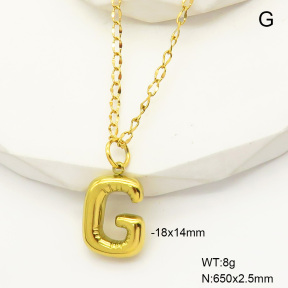 6N2004607vbll-669  Stainless Steel Necklace