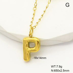 6N2004616vbll-669  Stainless Steel Necklace