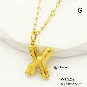 6N2004624vbll-669  Stainless Steel Necklace