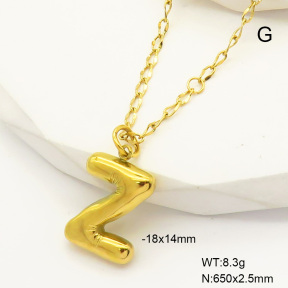 6N2004626vbll-669  Stainless Steel Necklace