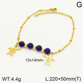 2A9001085bbml-350  Stainless Steel Anklets