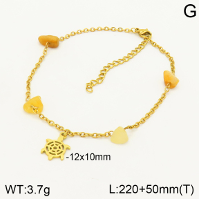 2A9001096vbll-350  Stainless Steel Anklets