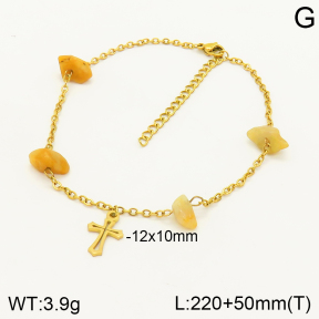 2A9001097vbll-350  Stainless Steel Anklets