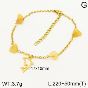 2A9001098vbll-350  Stainless Steel Anklets