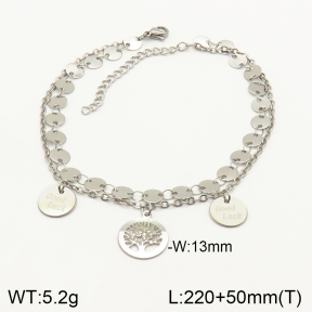 2A9001106vbll-350  Stainless Steel Anklets