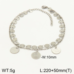 2A9001107vbll-350  Stainless Steel Anklets