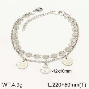 2A9001109vbll-350  Stainless Steel Anklets