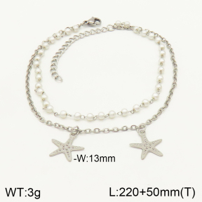 2A9001112vbmb-350  Stainless Steel Anklets