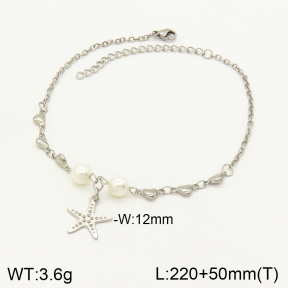 2A9001122ablb-350  Stainless Steel Anklets