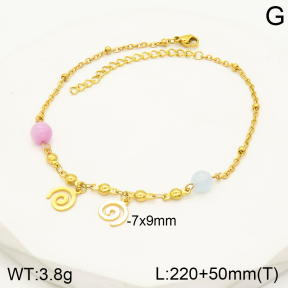 2A9001132bbml-350  Stainless Steel Anklets