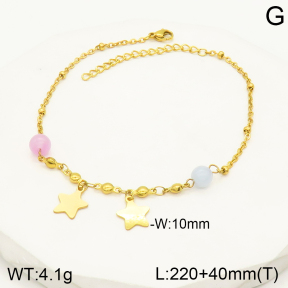 2A9001137bbml-350  Stainless Steel Anklets