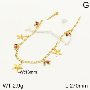 2A9001157bbml-350  Stainless Steel Anklets