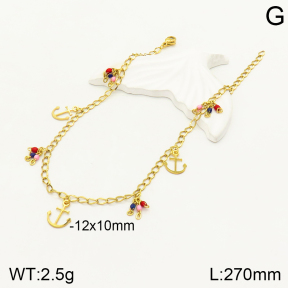 2A9001160bbml-350  Stainless Steel Anklets