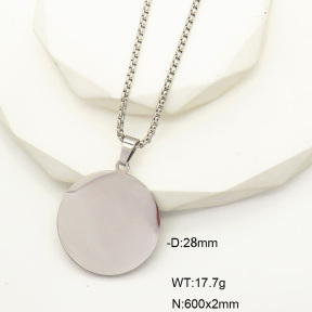 6N2004584vbll-363  Stainless Steel Necklace