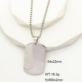 6N2004593vbll-363  Stainless Steel Necklace