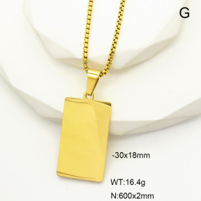 6N2004595vbmb-363  Stainless Steel Necklace