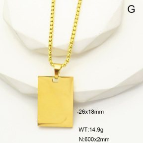 6N2004597vbmb-363  Stainless Steel Necklace