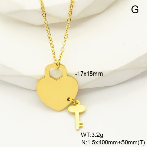 6N2004599aakl-363  Stainless Steel Necklace