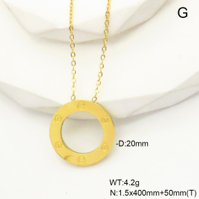 TN6000996vbmb-363  SS Necklaces