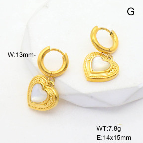 6E4004178bhia-G037  Stainless Steel Earrings