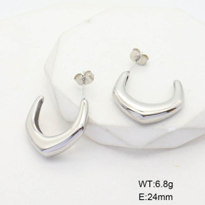 CL6E00142vbnl-G037  Closeout( No Discount)  Stainless Steel Earrings