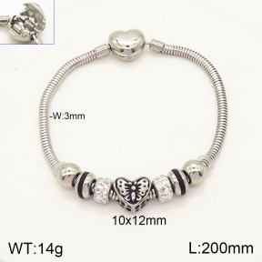 2B4003455vhov-355  Stainless Steel Bracelet