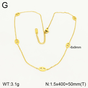 2N2004119bbov-746  Stainless Steel Necklace