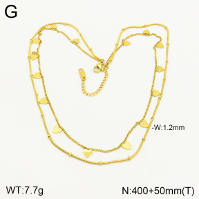 2N2004120ahjb-746  Stainless Steel Necklace