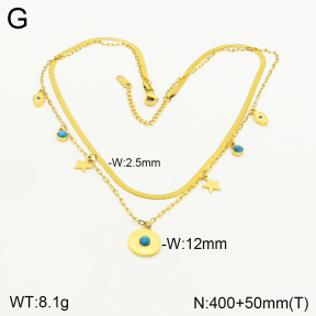 2N4002823ahjb-746  Stainless Steel Necklace