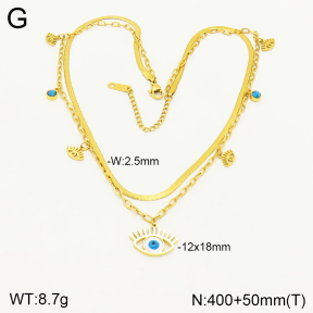 2N4002824ahjb-746  Stainless Steel Necklace