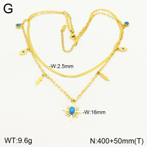 2N4002825ahjb-746  Stainless Steel Necklace