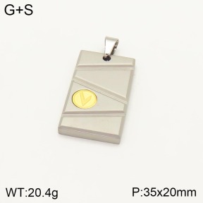 2P2001582bbml-239  Stainless Steel Pendant