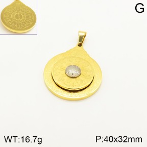 2P2001601bhva-239  Stainless Steel Pendant