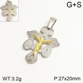 2P2002749baka-355  Stainless Steel Pendant