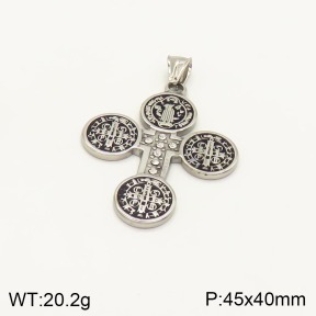 2P4000648bbov-239  Stainless Steel Pendant