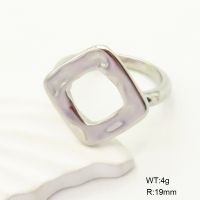 GER000994vbpb-066  6-8#  Handmade Polished  Stainless Steel Ring