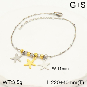 2A9001176vbmb-610  Stainless Steel Anklets