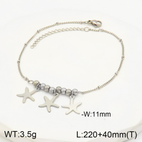 2A9001177ablb-610  Stainless Steel Anklets