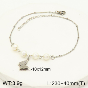 2A9001196ablb-610  Stainless Steel Anklets