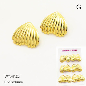 6E2006687vihb-446  Stainless Steel Earrings