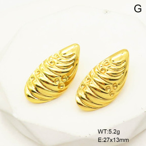 6E2006716vbll-341  Stainless Steel Earrings