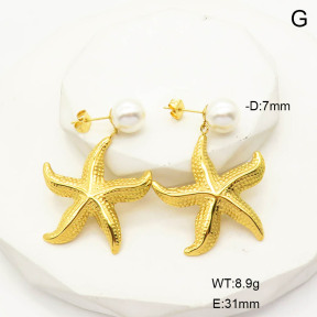 6E3002588vbnl-341  Stainless Steel Earrings