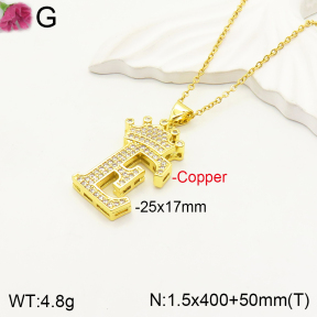 F2N400866vbpb-J173  Fashion Copper Necklace