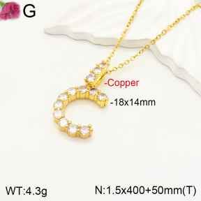 F2N400890bbov-J173  Fashion Copper Necklace