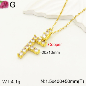 F2N400893bbov-J173  Fashion Copper Necklace